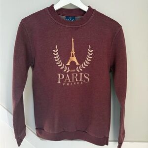 90s Paris France Sweatshirt Vintage